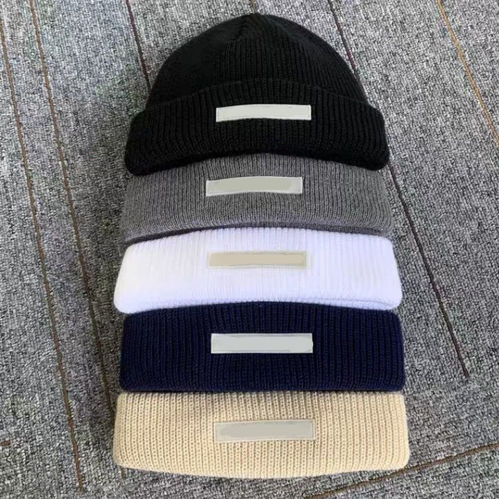 Hipster Knitted Beanies Unisex Thermal Hip-hop Hipster Cold Hat Elastic Woolen Hat Fall